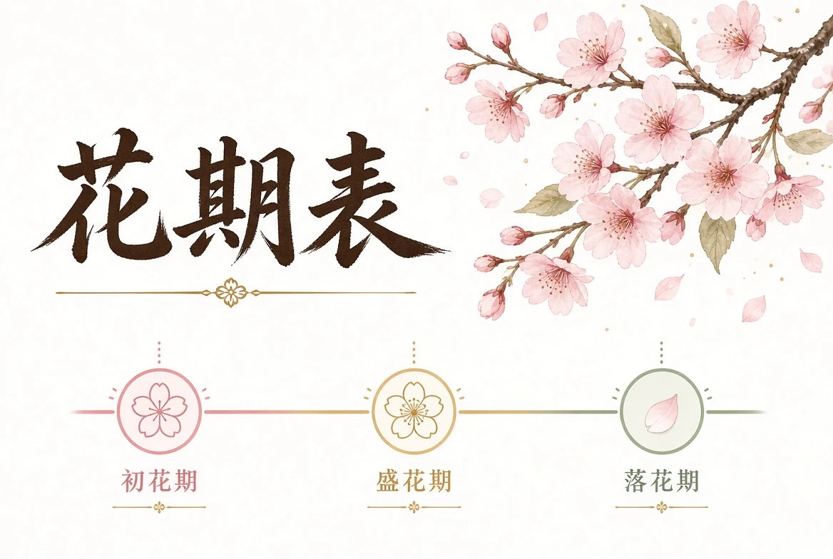花期表内容视觉