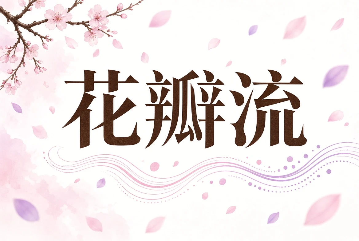 花瓣流内容视觉